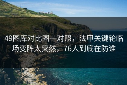 49图库对比图一对照，法甲关键轮临场变阵太突然，76人到底在防谁